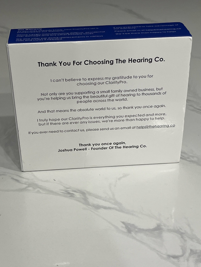 The ClarityPro Hearing Aid - photo 2