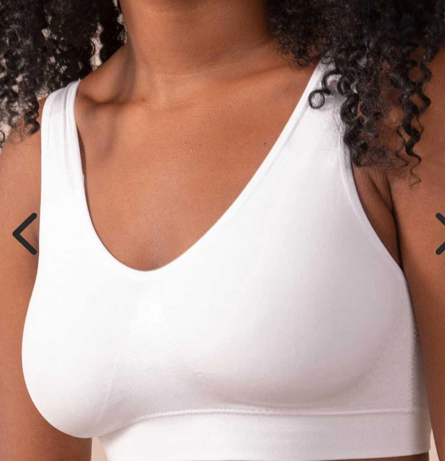 TRUEKIND WIRELESS BRALETTE, 3XL WHITE - photo 2