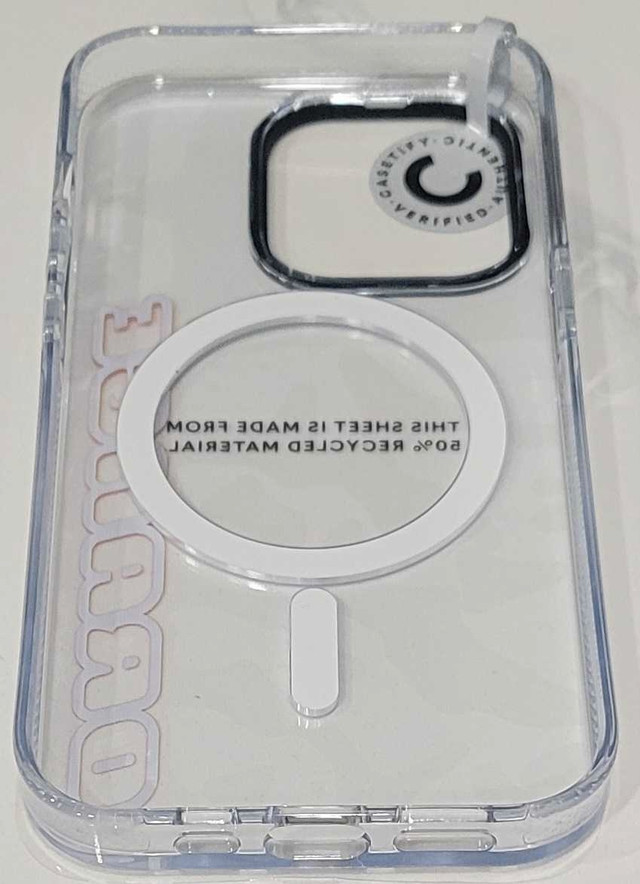CLEAR MAGSAFE CASE FOR IPHONE 14 PRO, ORANGE - photo 2