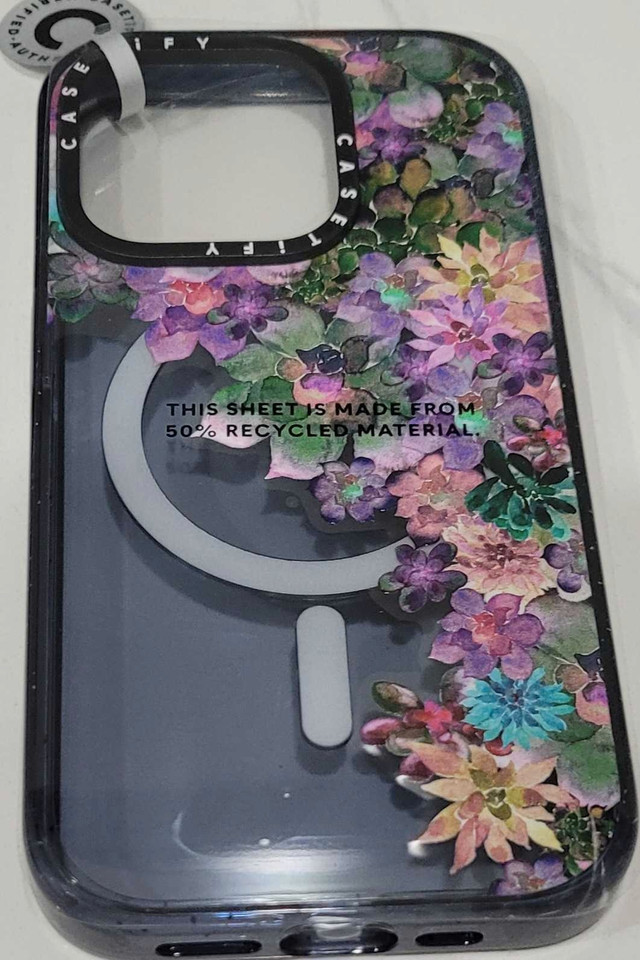 IMPACT CASE MAGSAFE FOR IPHONE 15 PRO, MY SUCCULENT GARDEN