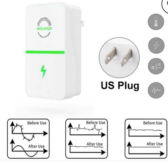Power Saver, ABS Energy Saving Device Stable Voltage Wide Applic - photo 4