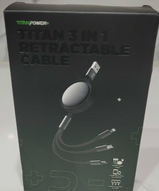 TITAN 3 IN 1 RETRACTABLE CABLE