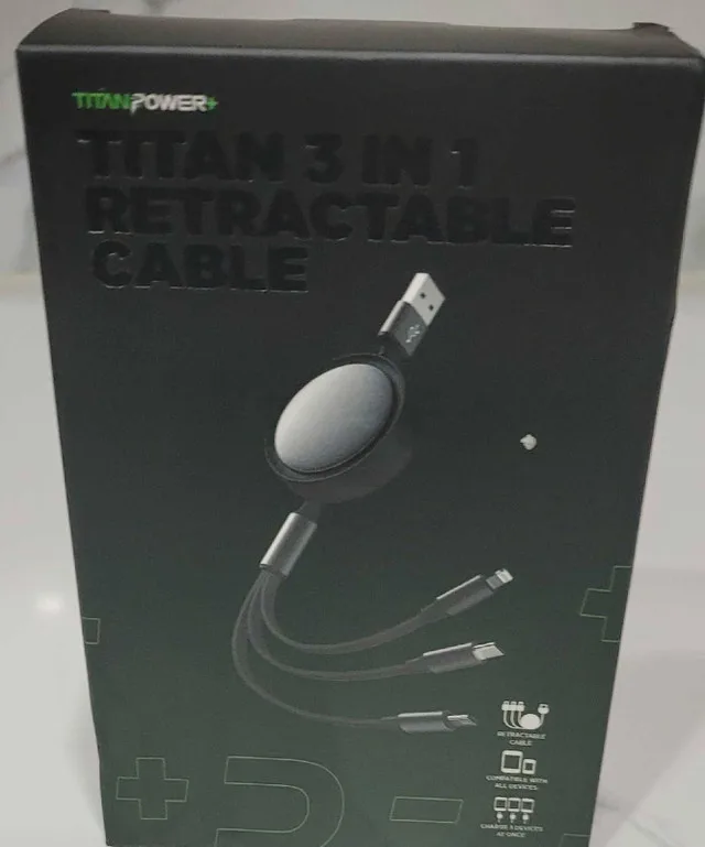 TITAN 3 IN 1 RETRACTABLE CABLE thumbnail
