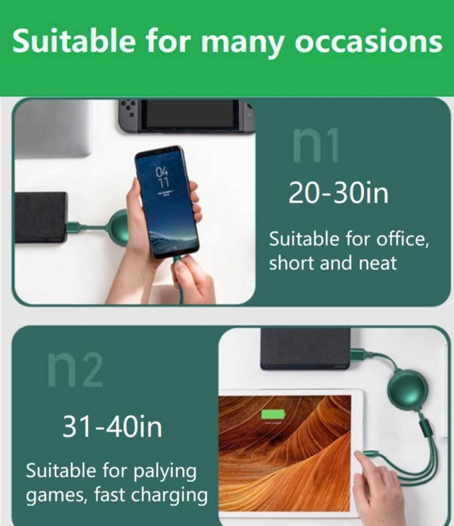 TITAN 3 IN 1 RETRACTABLE CABLE - photo 4