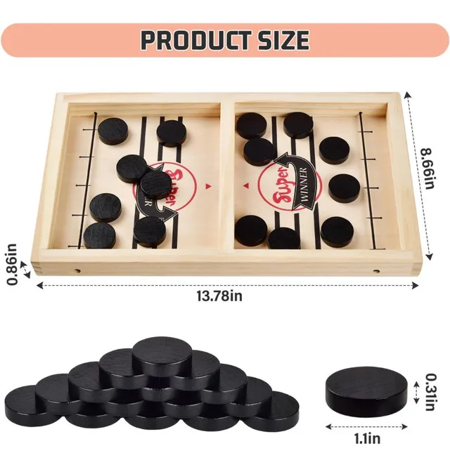 Sling Puck Board Game-Family Fun! thumbnail