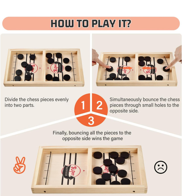 Sling Puck Board Game-Family Fun! - photo 3