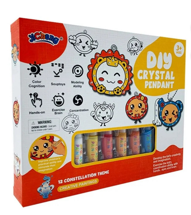 Window Art for Kids Suncatcher Kit! Crystal Pendant - photo 2