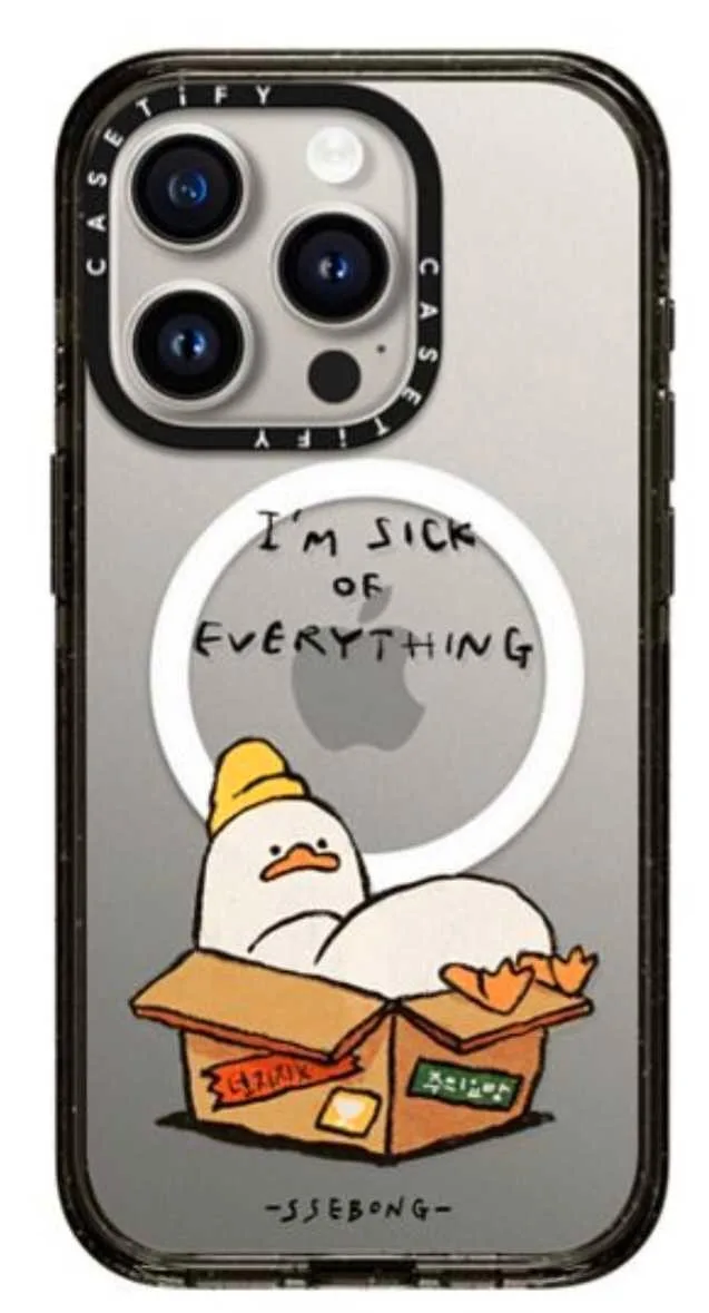 CASE FOR 15 PRO, I'M SICK OF EVERYTHING thumbnail