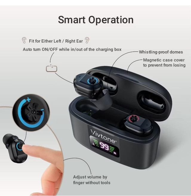 Rechargeable Digital Hearing Amplifier! Hearing AID! - photo 3
