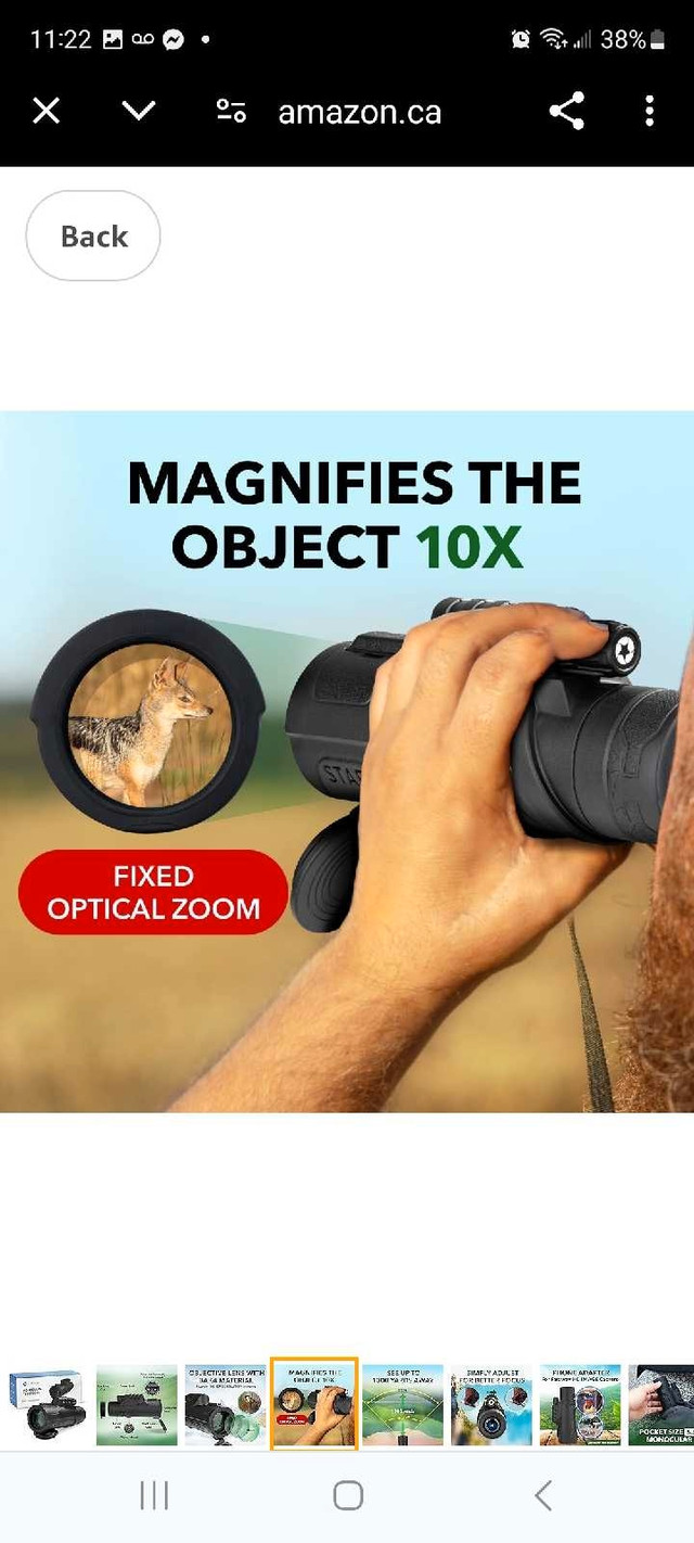 Starscope Monocular Telescope G3-10x42 - photo 4