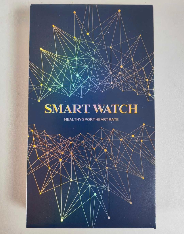SMARTWATCH, BLACK STRAP