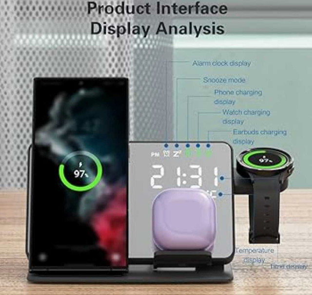 3 IN 1 WIRELESS CHARGING STATION - photo 3