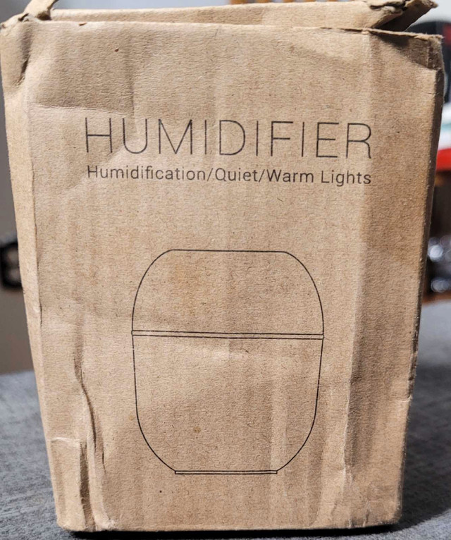 HUMIDIFIER, HUMIDIFICATION/ QUIET WARM LIGHTS