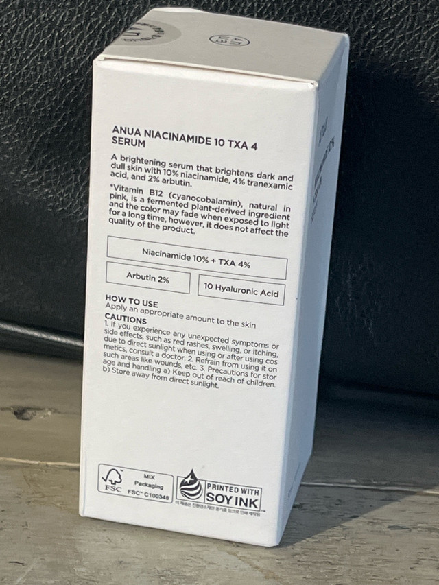 Anua Niacinamide 10% + TXA 4% Serum - photo 3