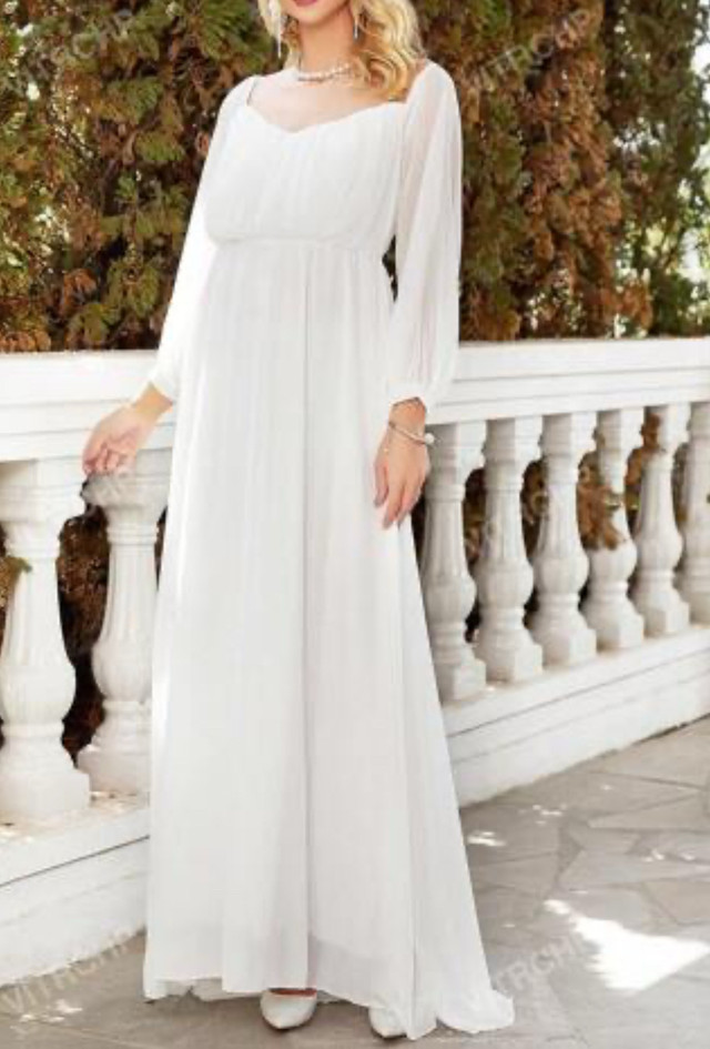 White Dress! Size S