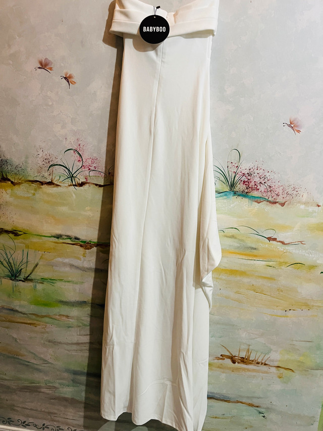 Baby boo-ZAFIRA MAXI DRESS - WHITE! Size XS - photo 5