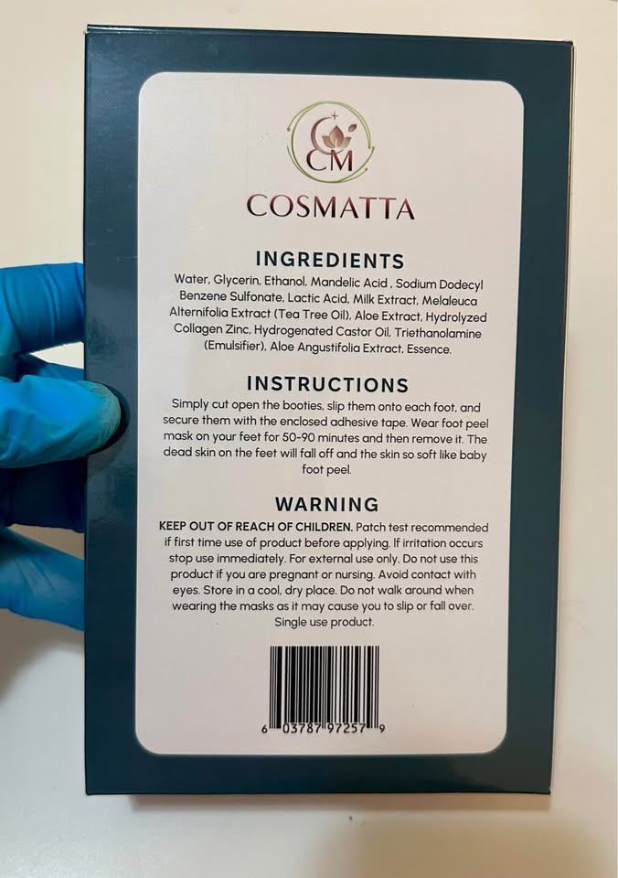 Foot Peel Mask for Men and Women - photo 2