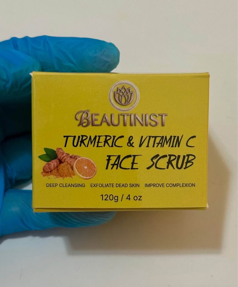 Tumeric and Vitamin C Face Scrub - photo 2
