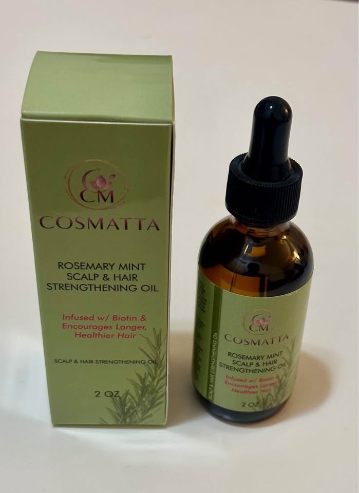 Hair Straightening Oil & Rosemary Mint Scalp - photo 3