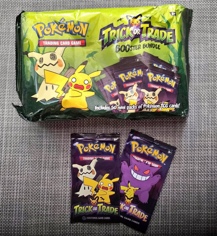 Pokemon Cards Trick or Trade Booster Bundle