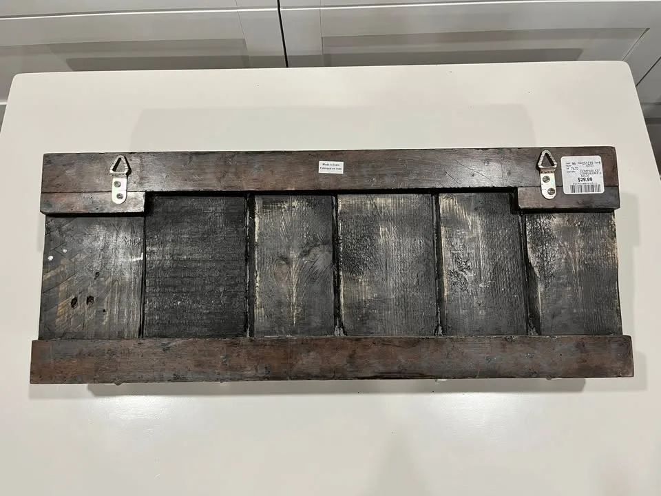 Brand New Barn Door Style Wooden Hooks image indicator(2)