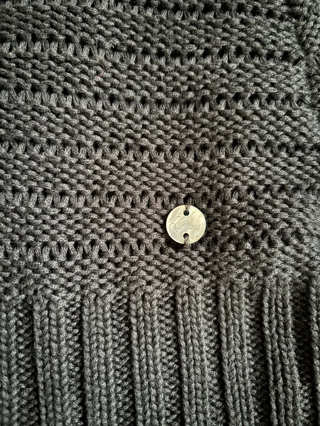 Guess Jeans Off Shoulder Black Mini Dress - XS/S image indicator(5)