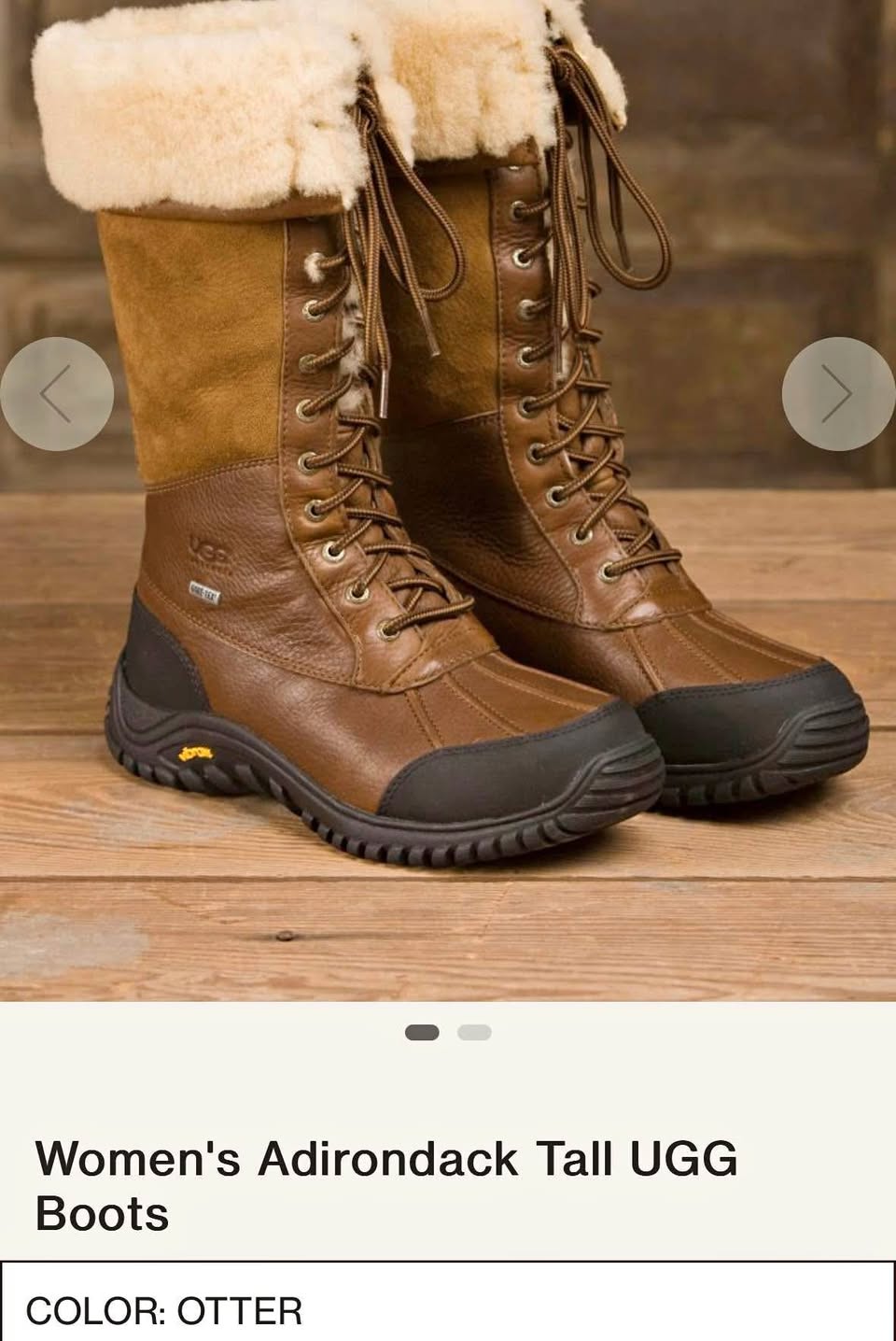 UGG Adirondack Tall Boots