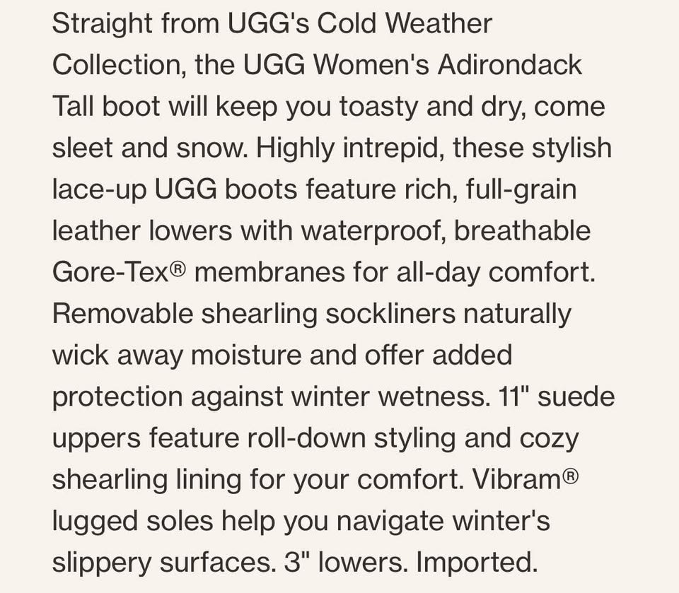 UGG Adirondack Tall Boots - photo 2