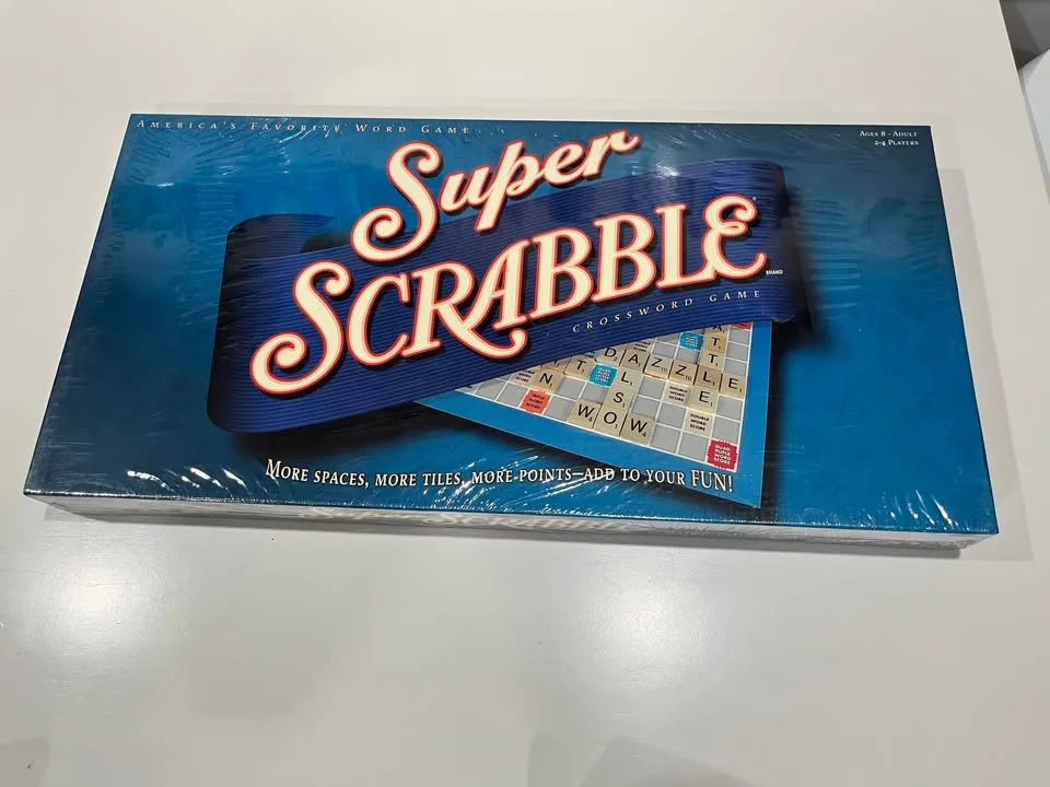 Brand New Hasbro Super Scrabble image indicator(2)