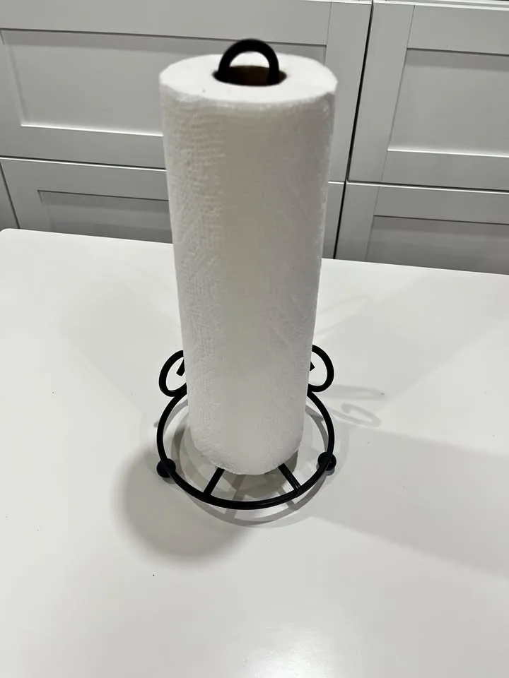 Black Iron Paper towel Holder - Homesense thumbnail