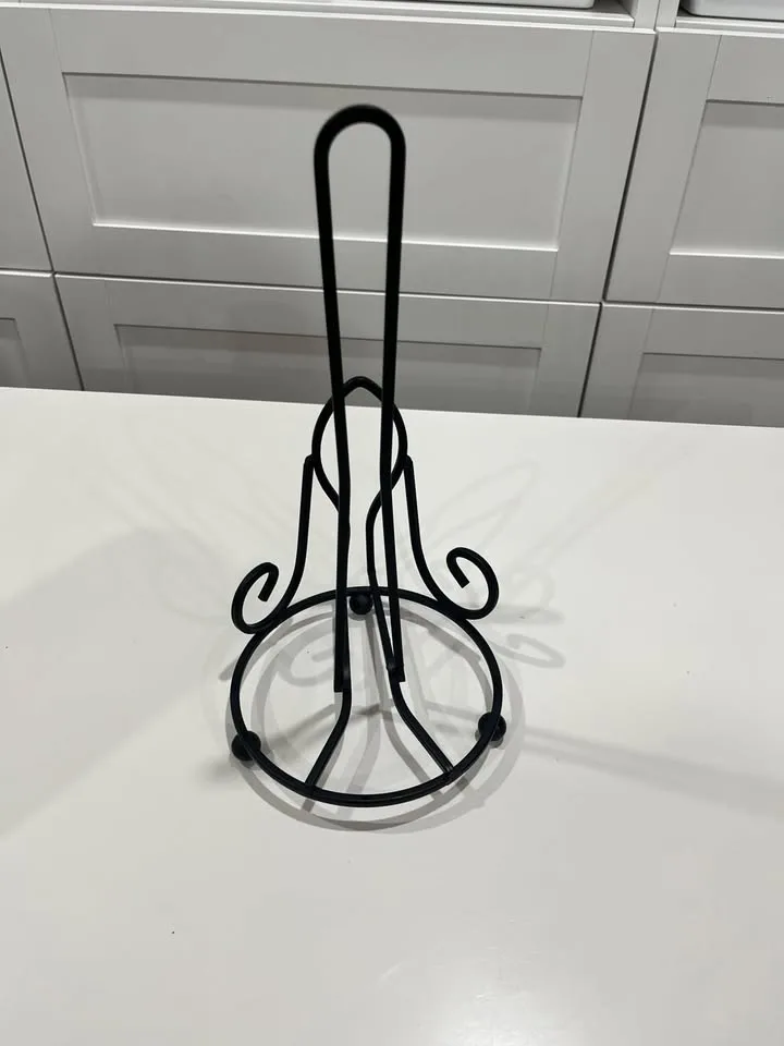 Black Iron Paper towel Holder - Homesense image indicator(2)
