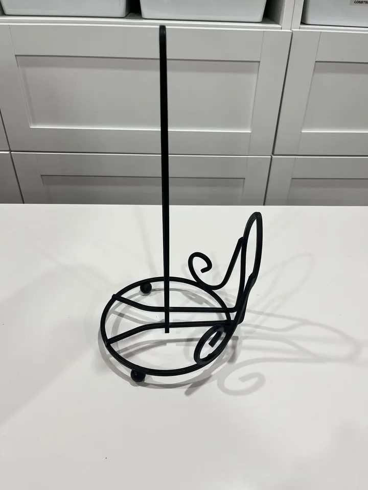 Black Iron Paper towel Holder - Homesense image indicator(3)
