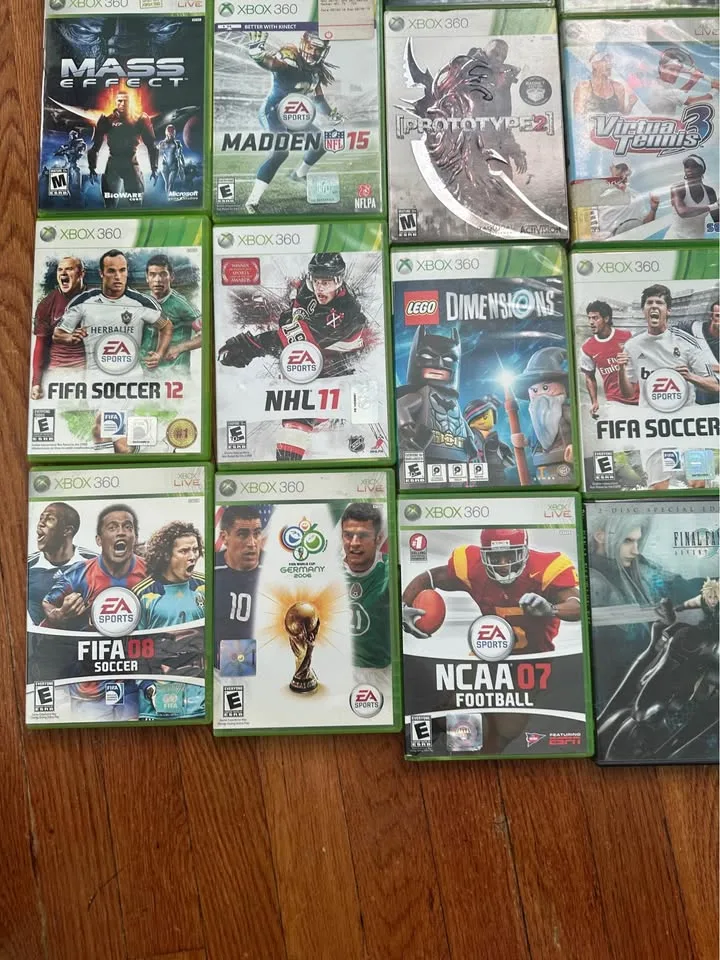 Xbox 360 Games Lot image indicator(5)