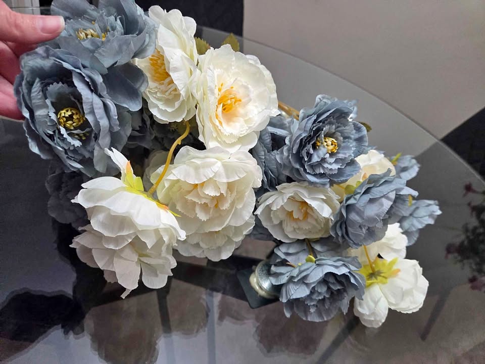 Artificial Peony Bouquet (5 Heads)