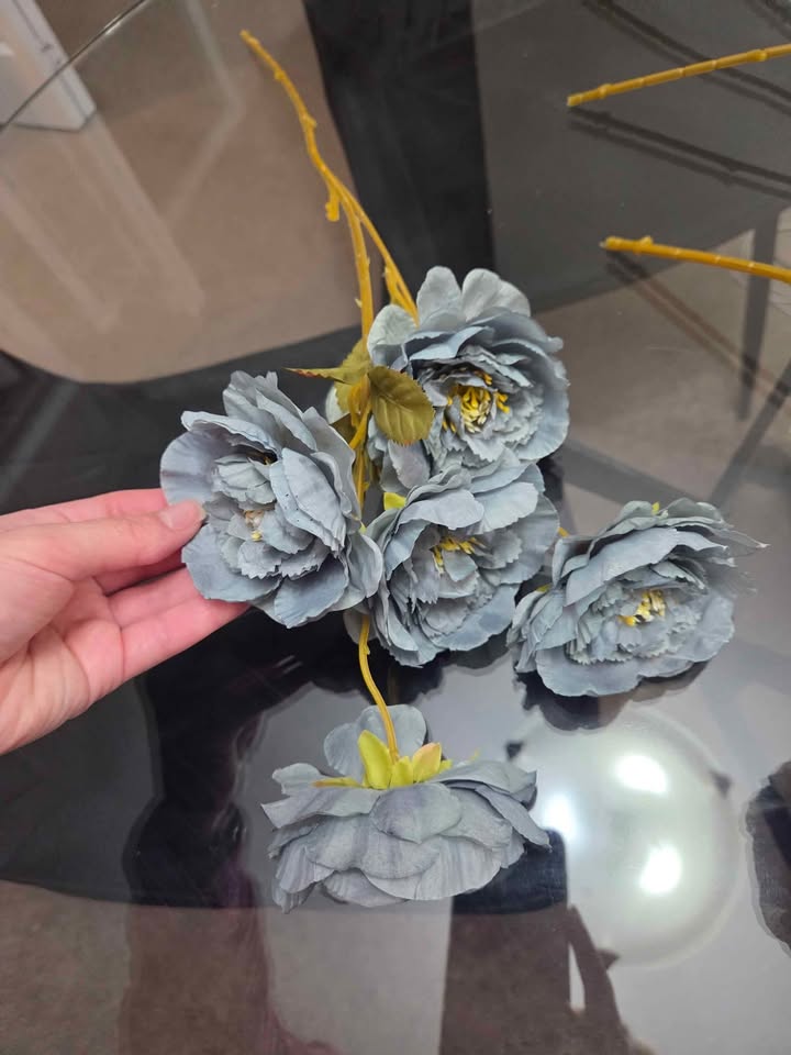 Artificial Peony Bouquet (5 Heads) - photo 4