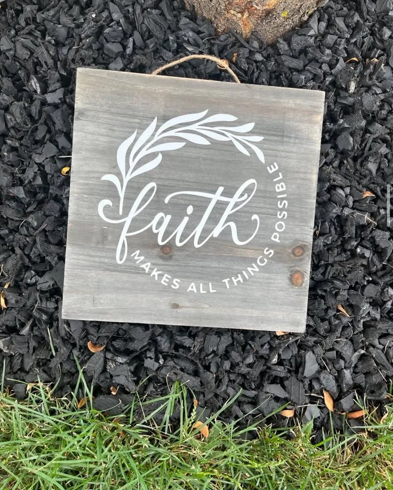 10" Wooden Rustic Inspirational Signs image indicator(2)