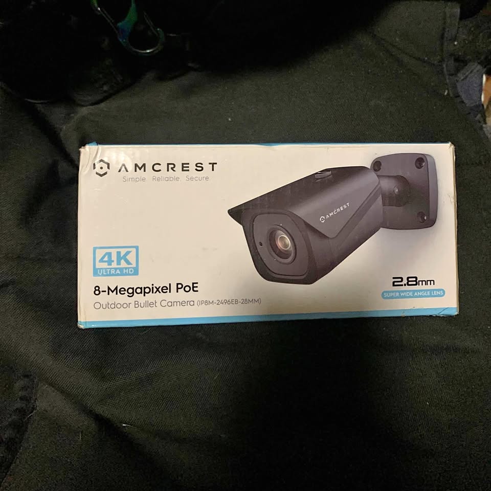 Amcrest 8-Megapixel PoE Outdoor Bullet Camera