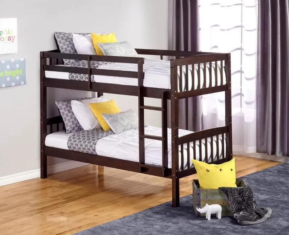 Dorel Twin Over Twin Bunk Bed and converted 02 twin beds image indicator(3)