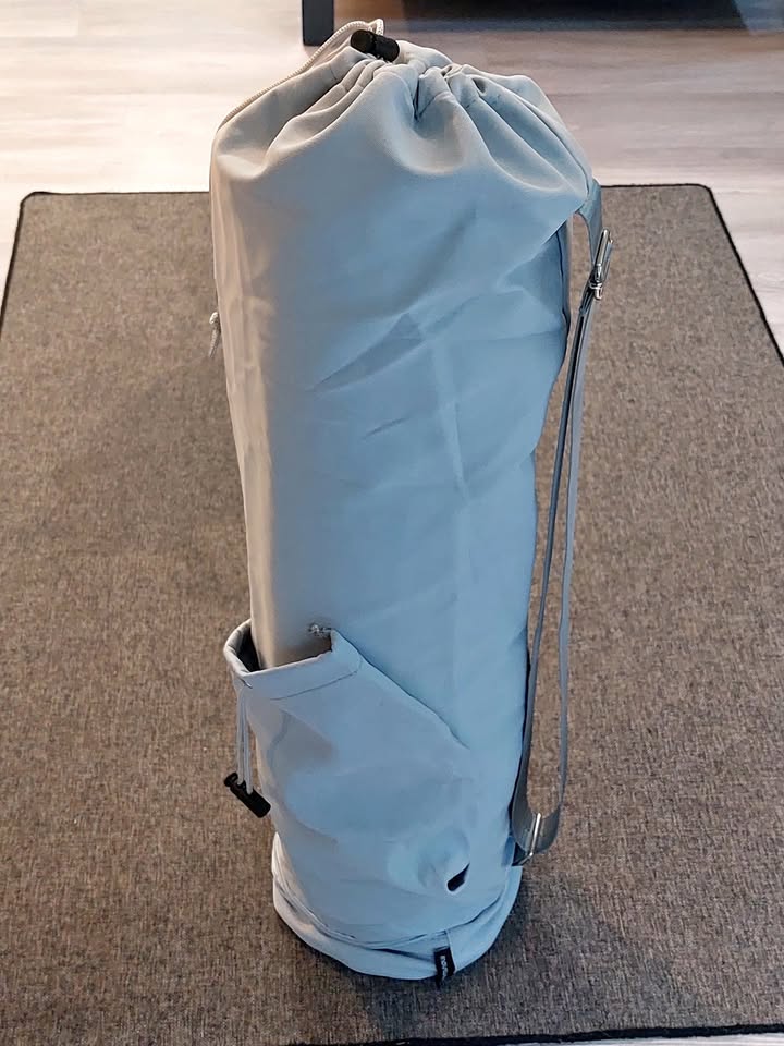 Yoga Mat Bag with Bottle Pocket and Bottom Wet Pocket
