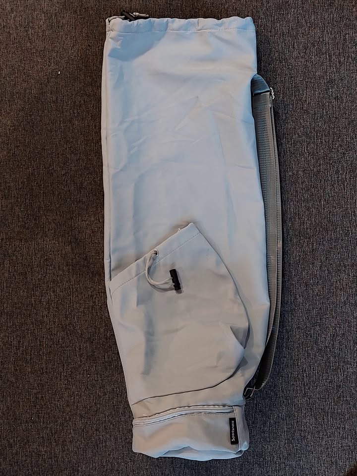 Yoga Mat Bag with Bottle Pocket and Bottom Wet Pocket - photo 2