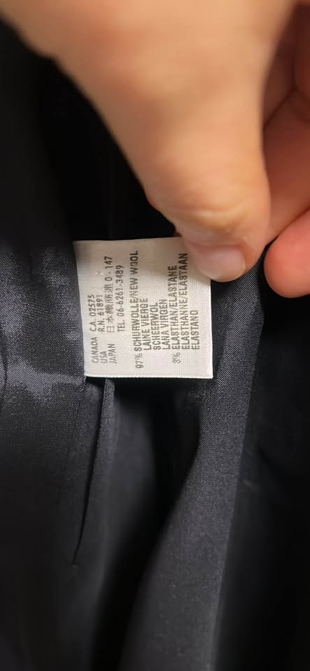 Navy Escada Wool Suit (Pants and Blazer) - photo 4