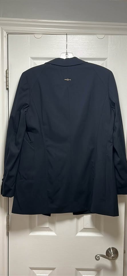 Navy Escada Wool Suit (Pants and Blazer) - photo 5