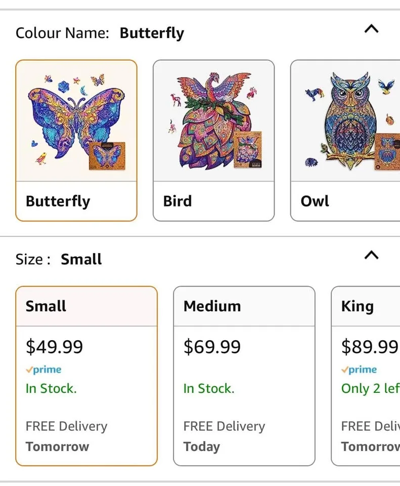 UNIDRAGON Figured Wooden Puzzles image indicator(2)