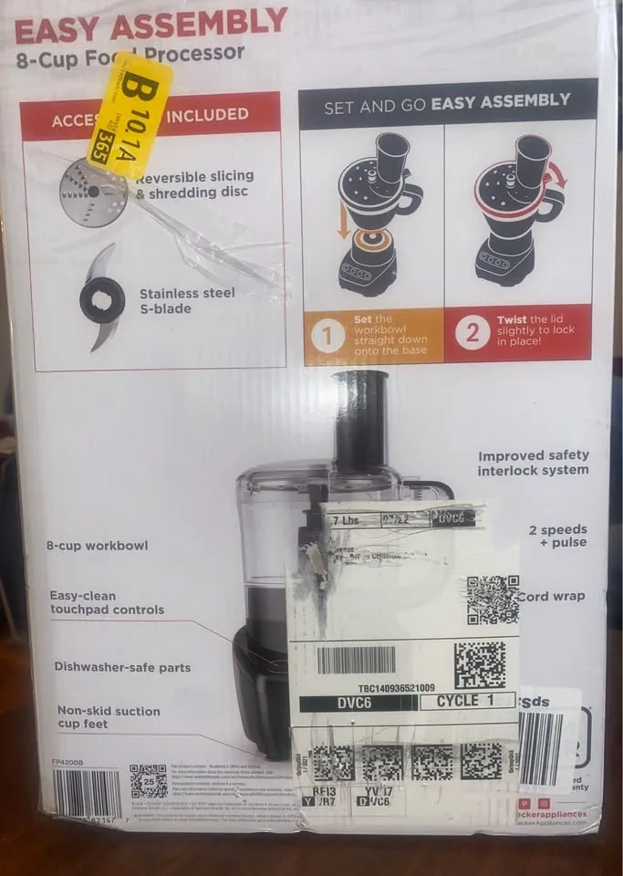 Food processor image indicator(3)
