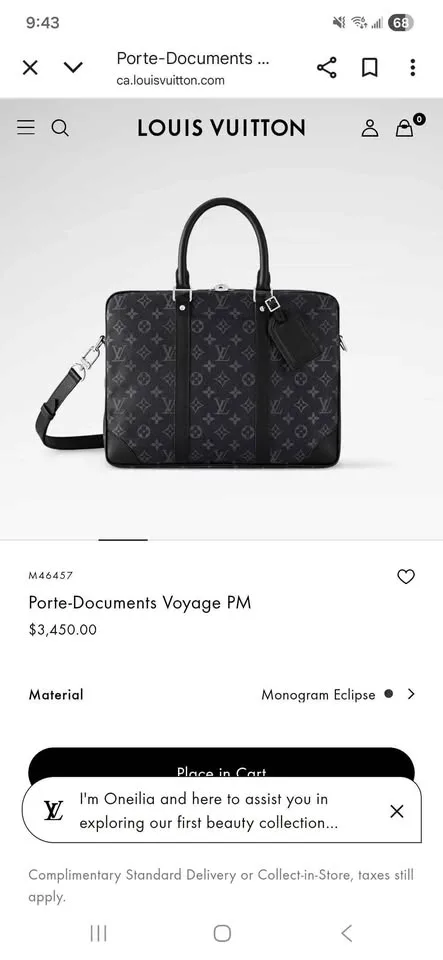 LV Men's Office Bag (Brand New) image indicator(6)