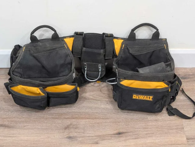 DeWalt pro framers tool belt with harness