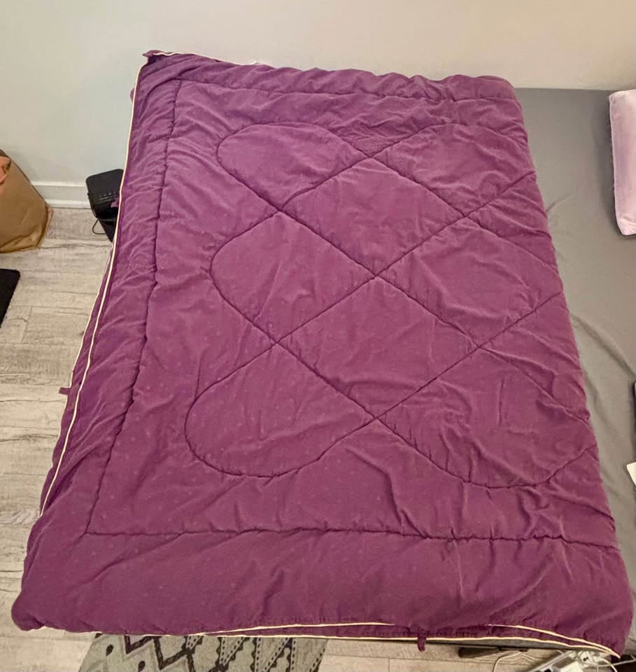 Purple Duvet Insert (Single/Twin) - photo 2