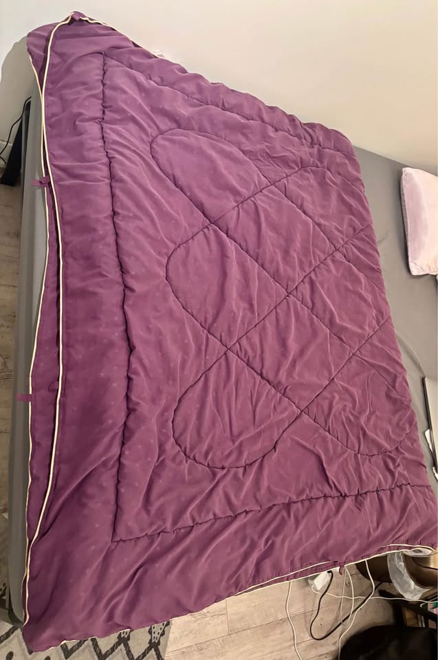 Purple Duvet Insert (Single/Twin) - photo 4