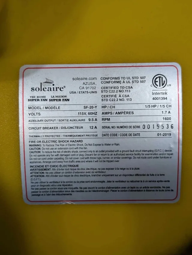 commercial blower/fan - buy or rent image indicator(6)