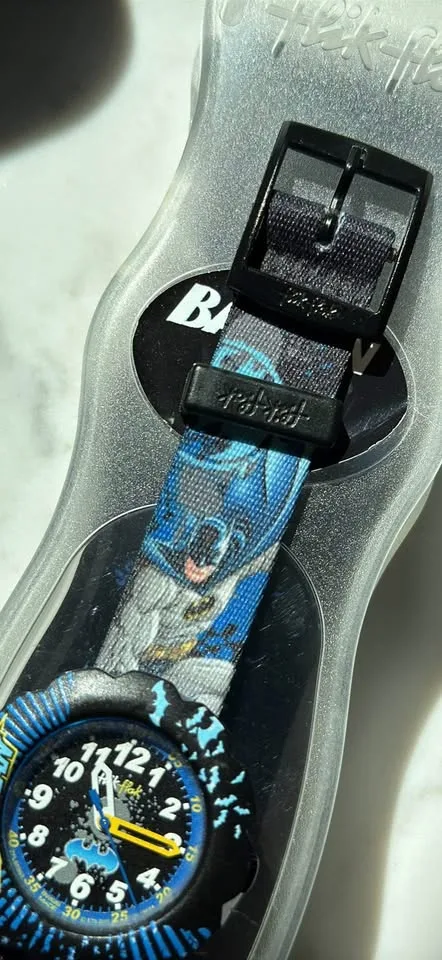 Kids watch. Flik Flak by Swatch Watch. New battery Giftable image indicator(3)